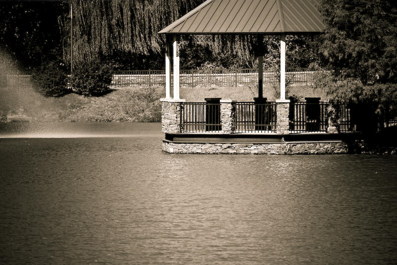 Gazebo At Noble Park