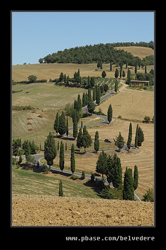 Classic View near Monticchielo, Tuscany, Italy