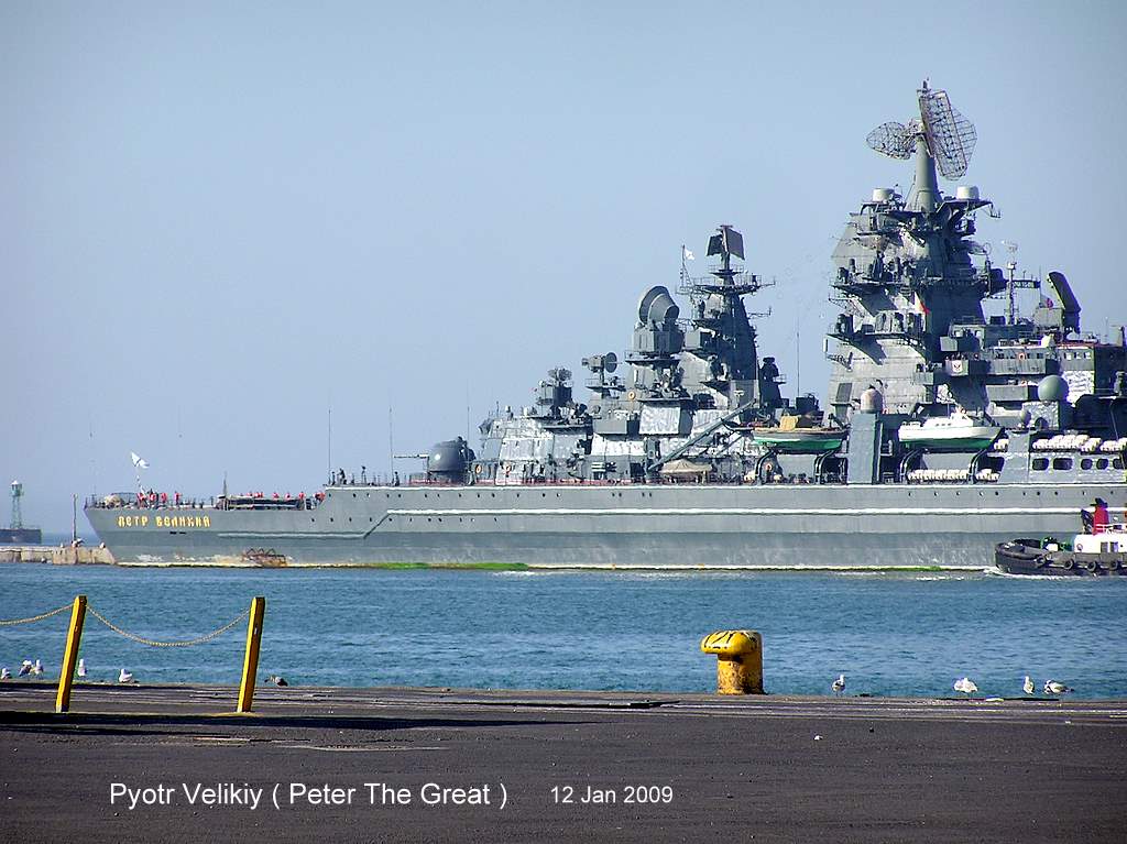 Peter The Great Nuclear Russian War Ship