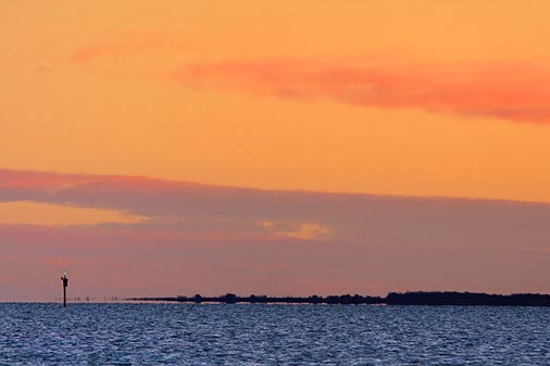 Matagorda Bay At Sunrise 36919