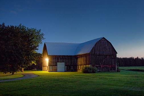 Barn At First Light 20100813