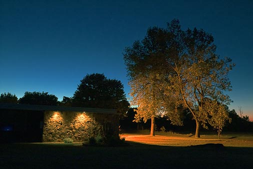 Building Lights At First Light 20977-9