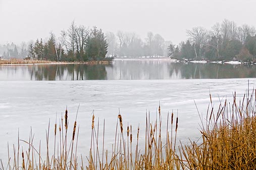 Foggy Rideau Canal 20110317