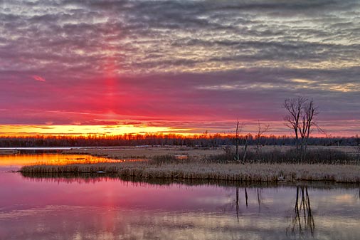 Swale Sunset 07875