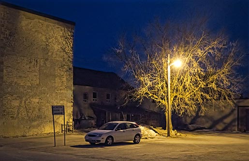 Parking Lot At First Light 20110401