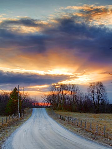 Backroad Sunrise 20110402