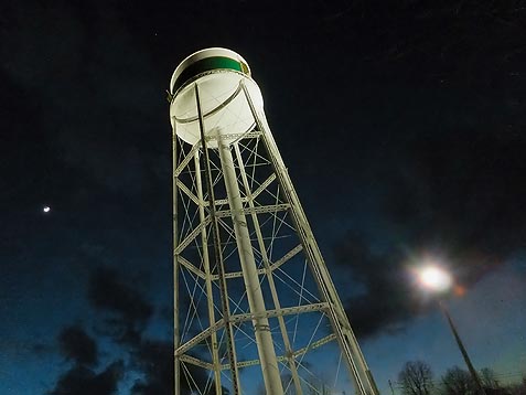 Twilight Water Tower 20110407