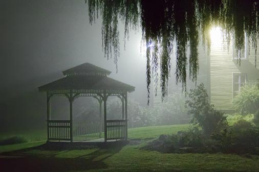 Gazebo In Night Fog 20110921