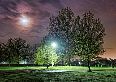 Park At Night 20120509
