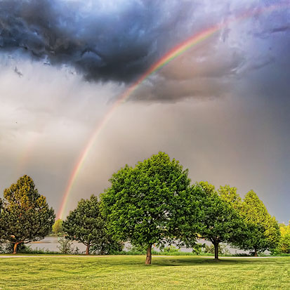 Evening Rainbow 20120521