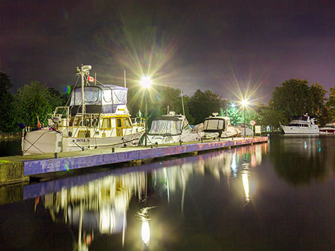 Boats At Night 20120811