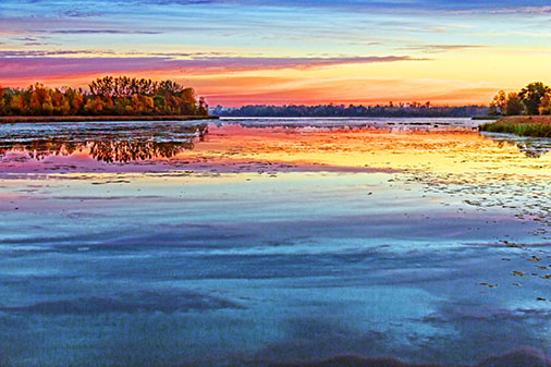 Rideau Canal At Sunrise 28784
