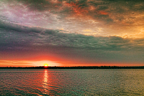 Lower Rideau Lake Sunrise 20121005