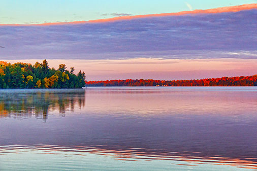 Otter Lake At Sunrise 29766