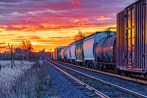 Train At Sunrise 29392