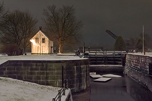 Detached Lock At Night 20121210