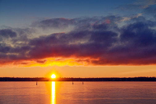 Lower Rideau Lake At Sunrise 20121215