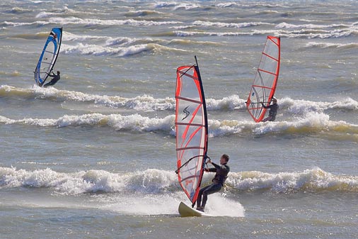 Three Windsurfers 69641