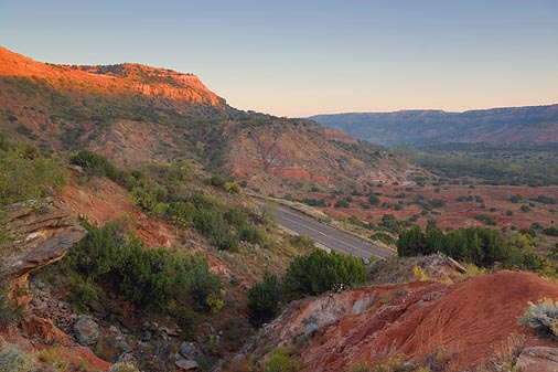 Palo Duro Canyon At Sunrise 71207