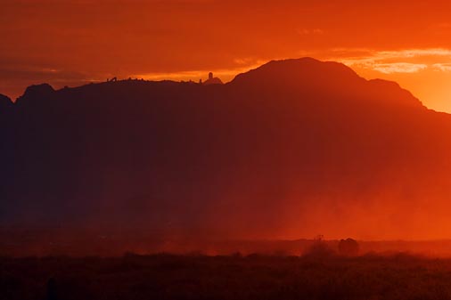 Sunset Over Kitt Peak 74490