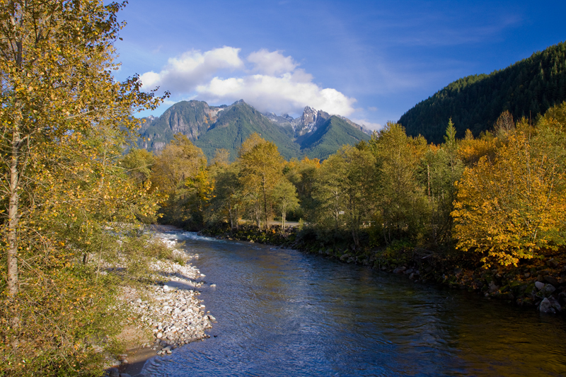 Skykomish river color