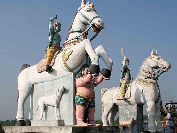 Madurai Veeran temple near Ralur. http://www.blurb.com/books/3782738
