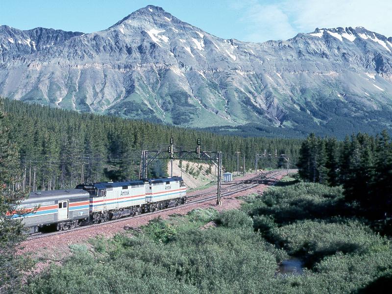 Amtrak 8 Near Essex, MT