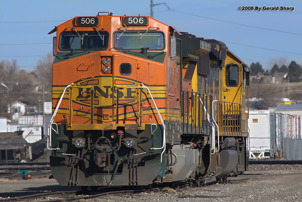 BNSF 506 Longmont Local At Longmont, CO