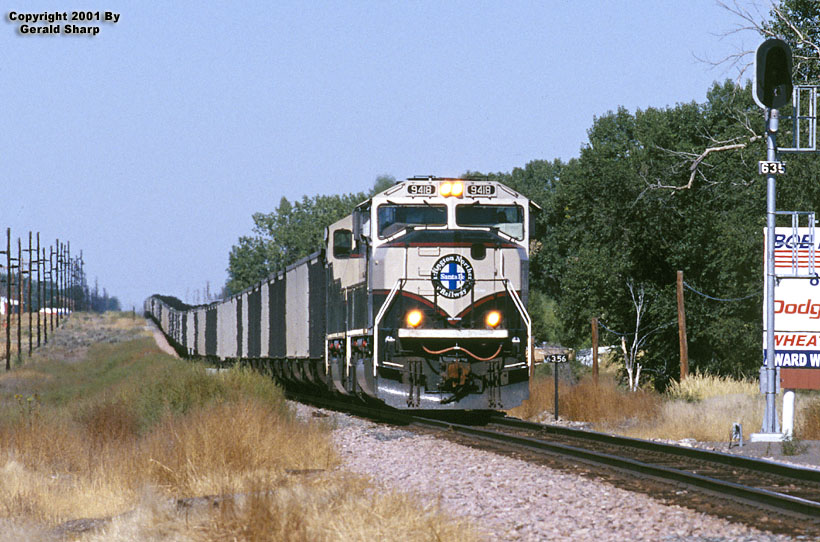 BNSF 9418 East Outside Of Torrington, WY