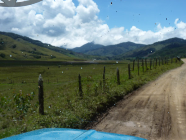 Road from Urrao to El Carmen del Atrato