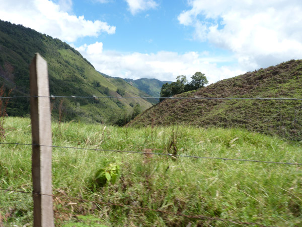 Road from Urrao to El Carmen del Atrato