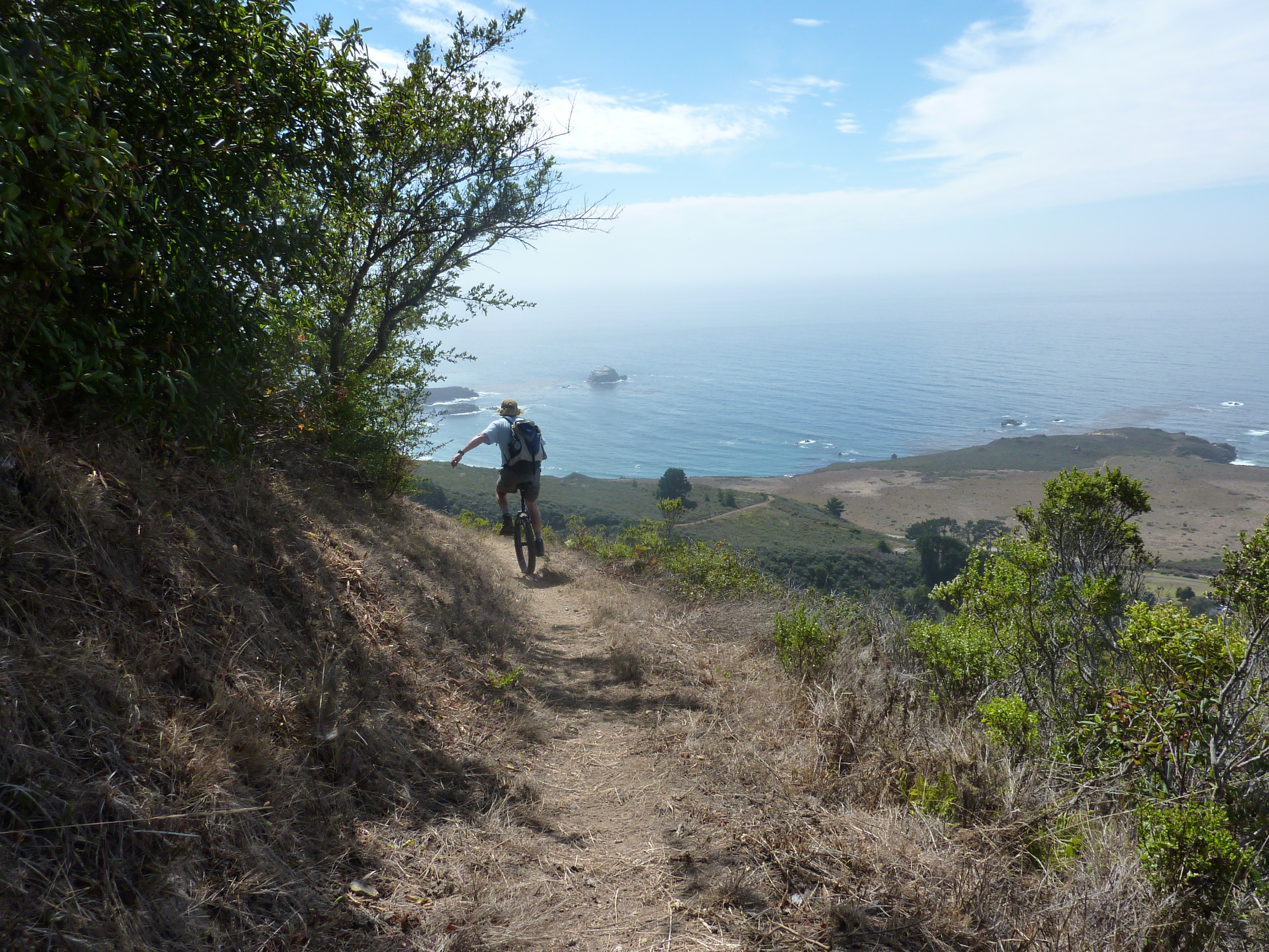 Scott - Unicycle:  Big Sur  9-22-2012