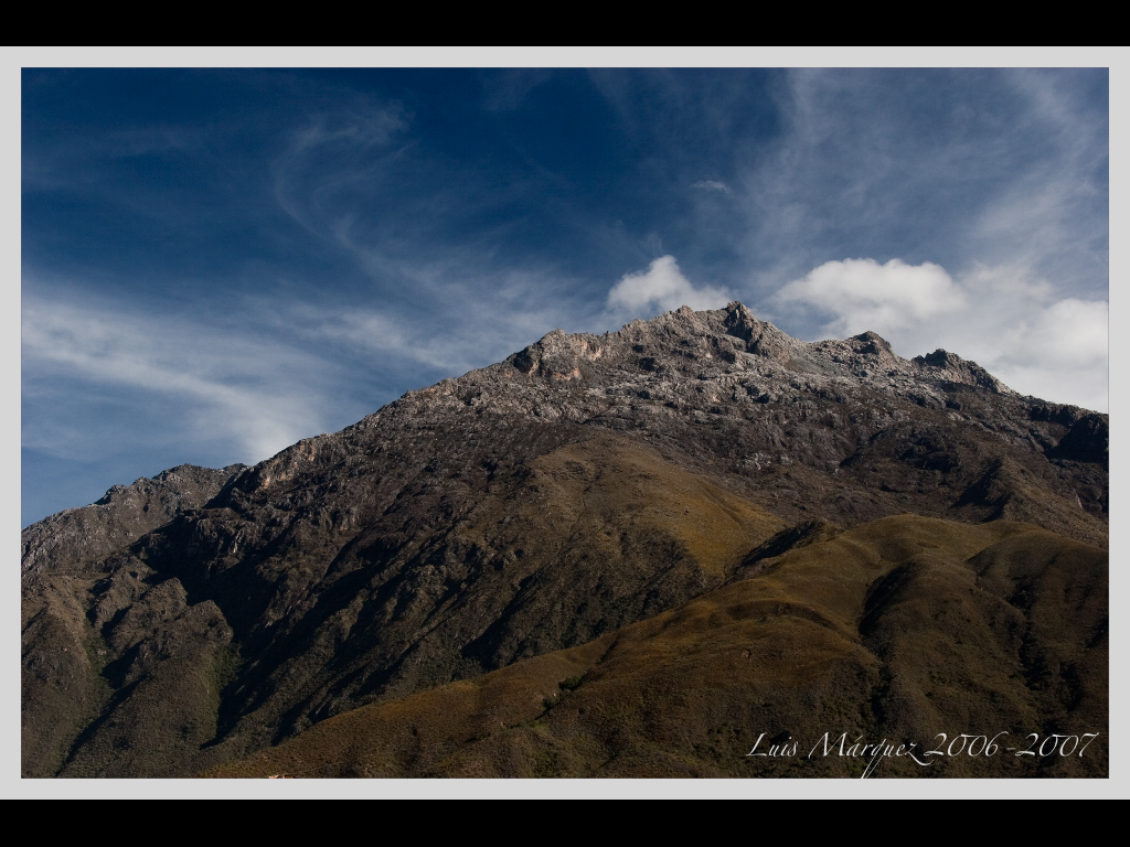 Paisajes Andinos, Retornando a Ciudad de Merida desde Los Nevados, Edo Merida (1)