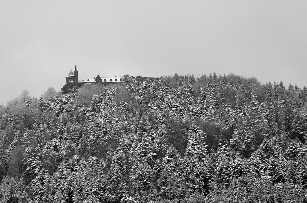 Mont ste-Odile en hiver