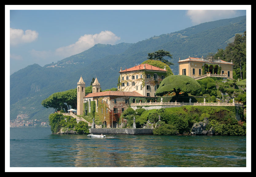 Italian Castle on the Lake