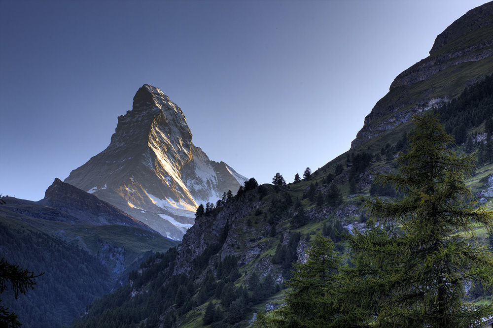 Matterhorn from Zermatt.
