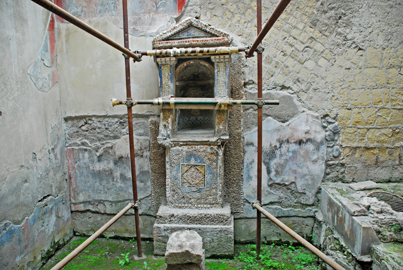  Household Altar decorated with mosiacs