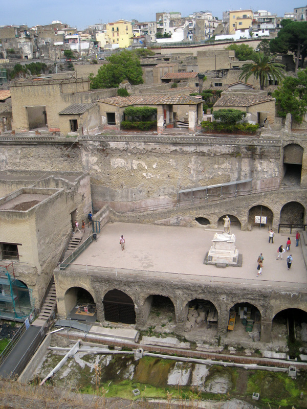Final photos taken at Herculaneum