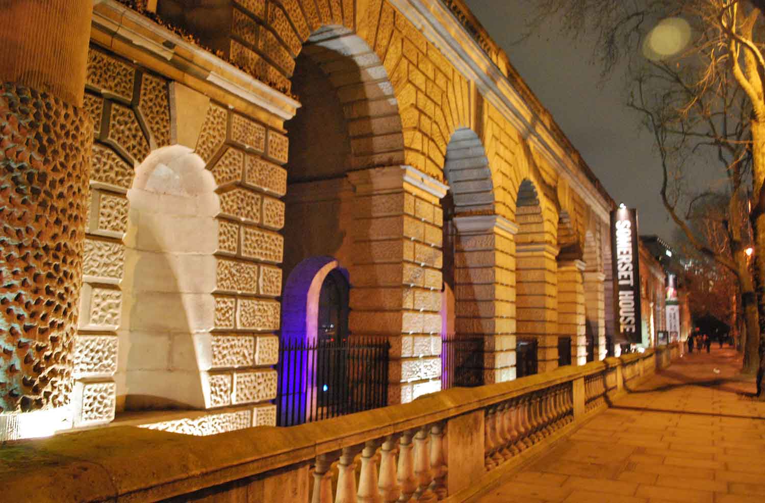 Riverside entrance