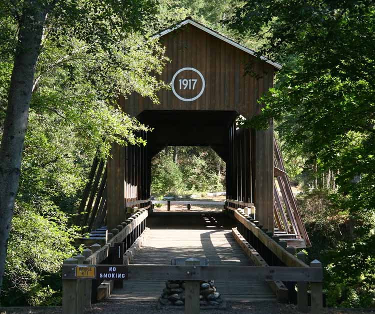 Applegate (McKee) Covered Bridge - 1917