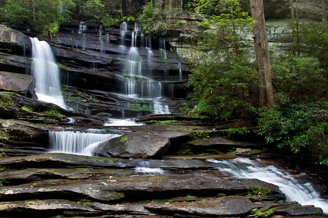 waterfall on Emory Creek 2