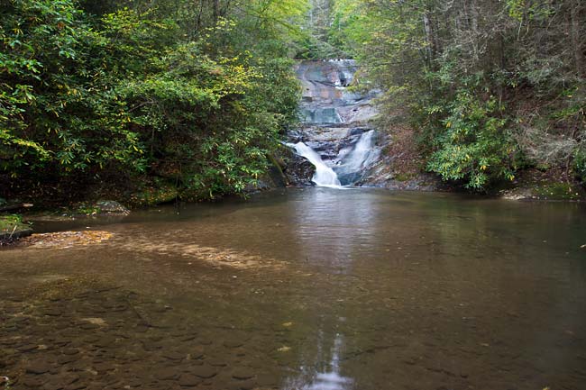 waterfall on Emory Creek 7