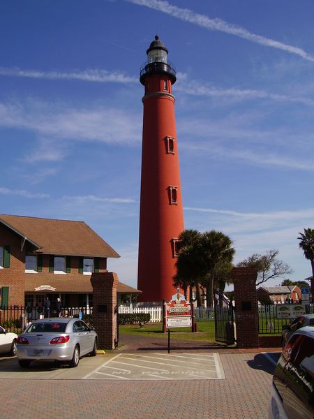 Driving down to the lighthouse for a morning outing