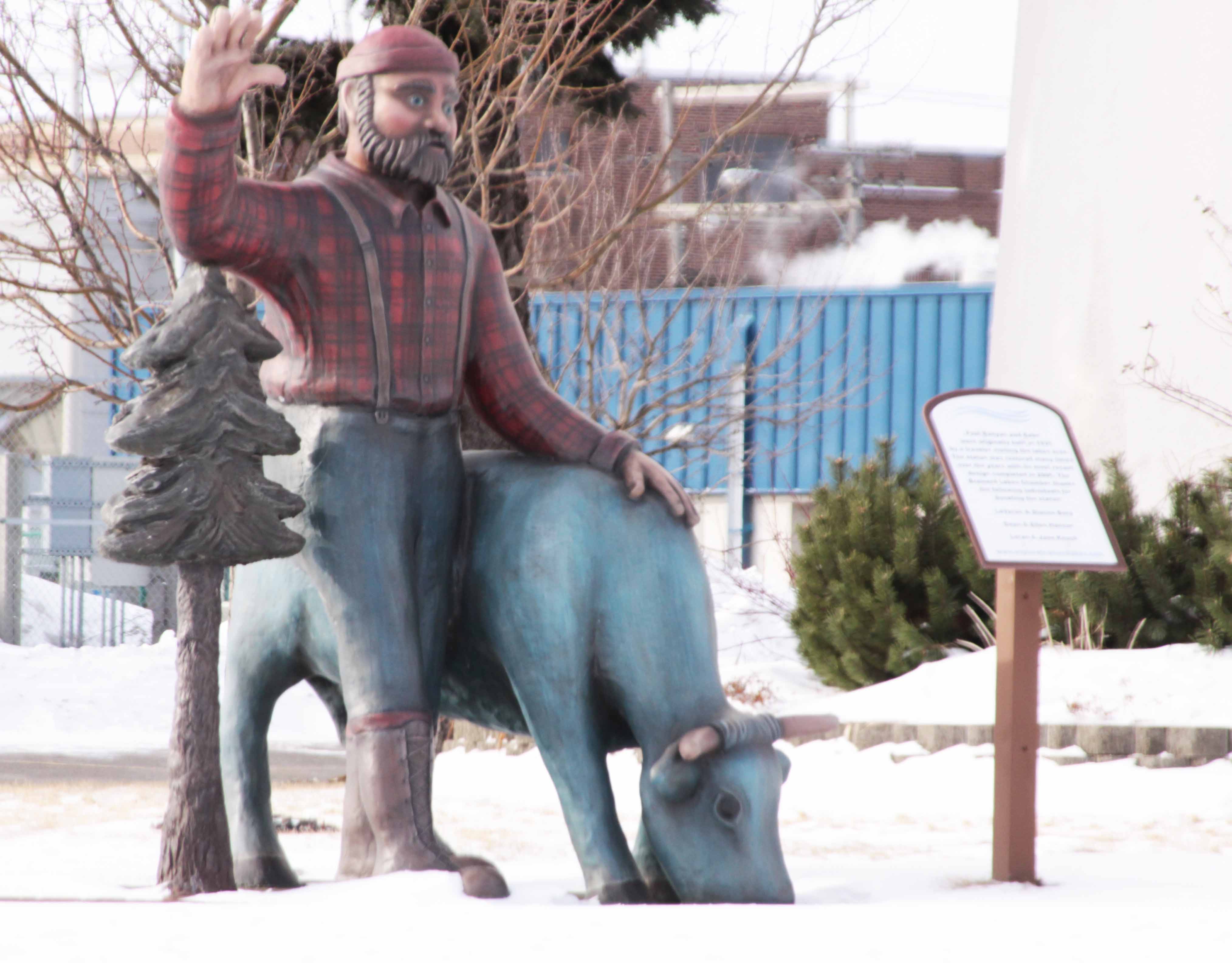Paul and Babe, downtown Brainerd, MN.jpg