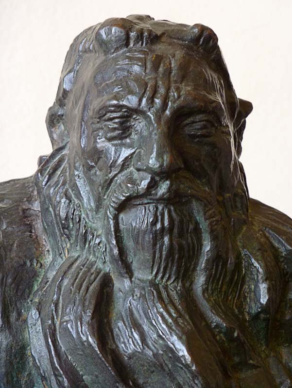 Antoine Bourdelle, Rodin travaillant  sa Porte de lenfer 1910, dtail