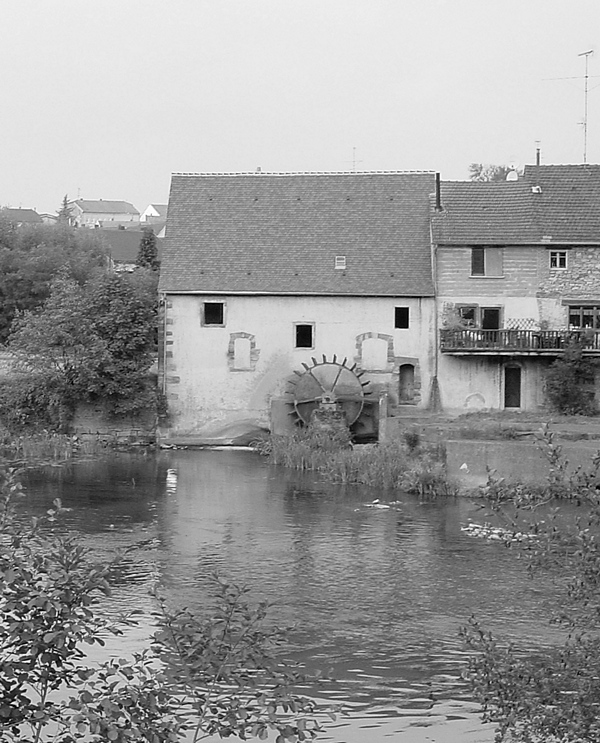 Rural France -  The Waterwheel