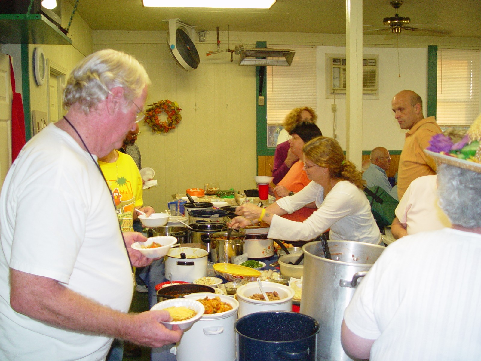 WE HAD PLENTY OF CHILI, SOUP AND STEW FOR SUPPER, WITH ENOUGH LEFT OVER FOR FRIDAYS LUNCH