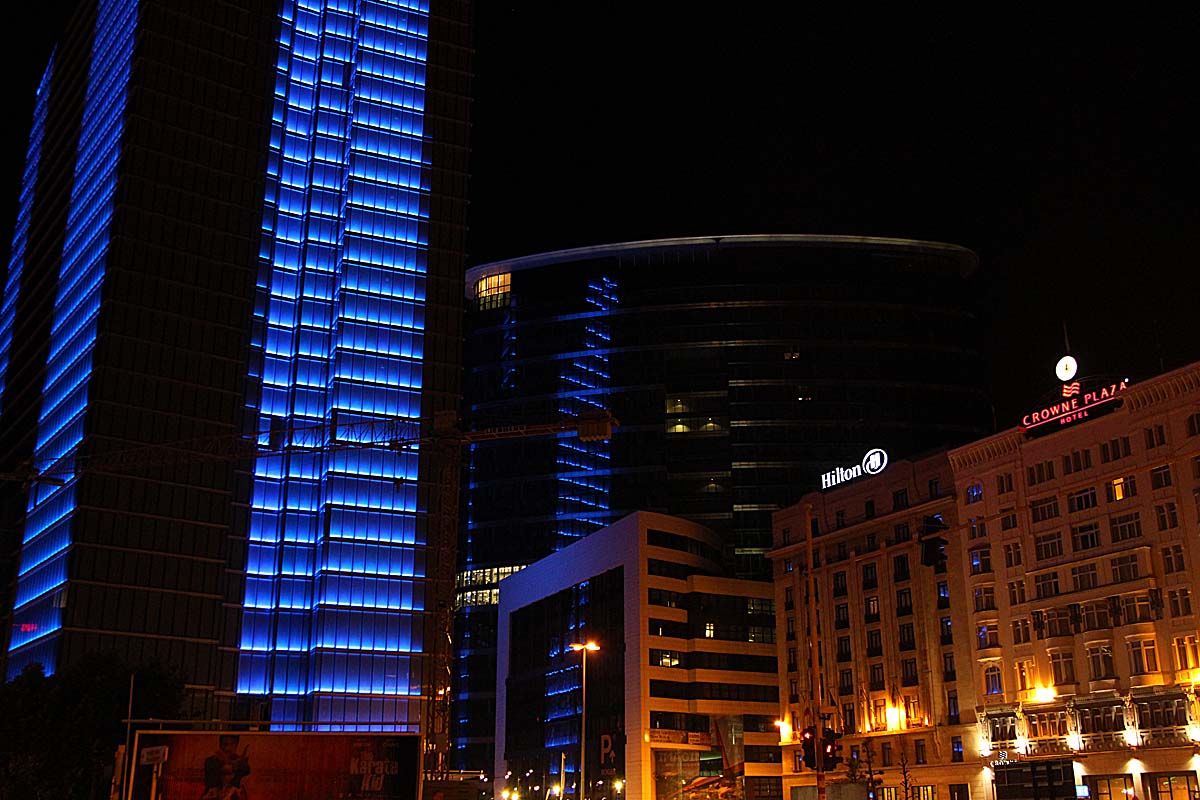 Night - near my hotel