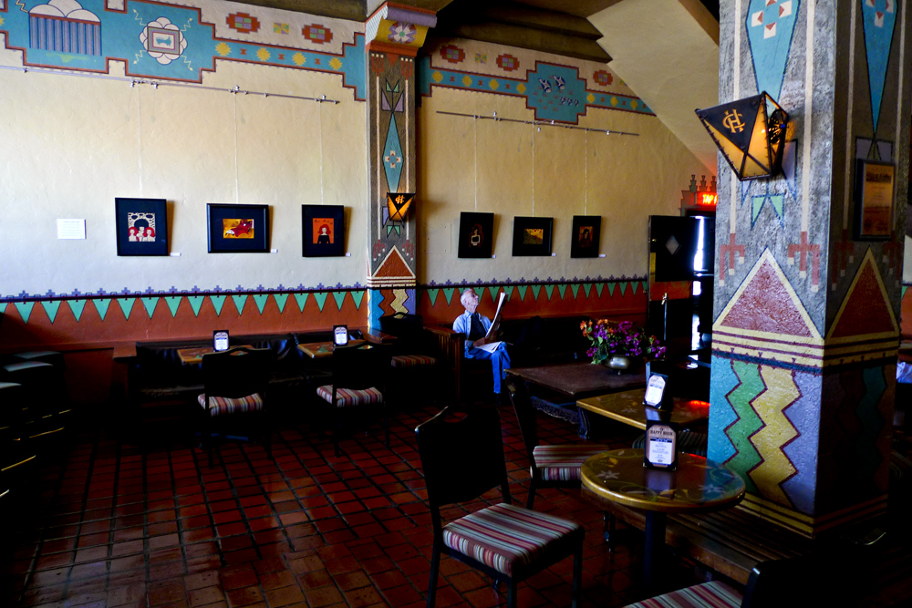 Lobby, Congress Hotel, Tucson, Arizona, 2009