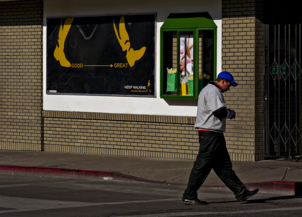 Keep walking, Nogales, Arizona, 2009